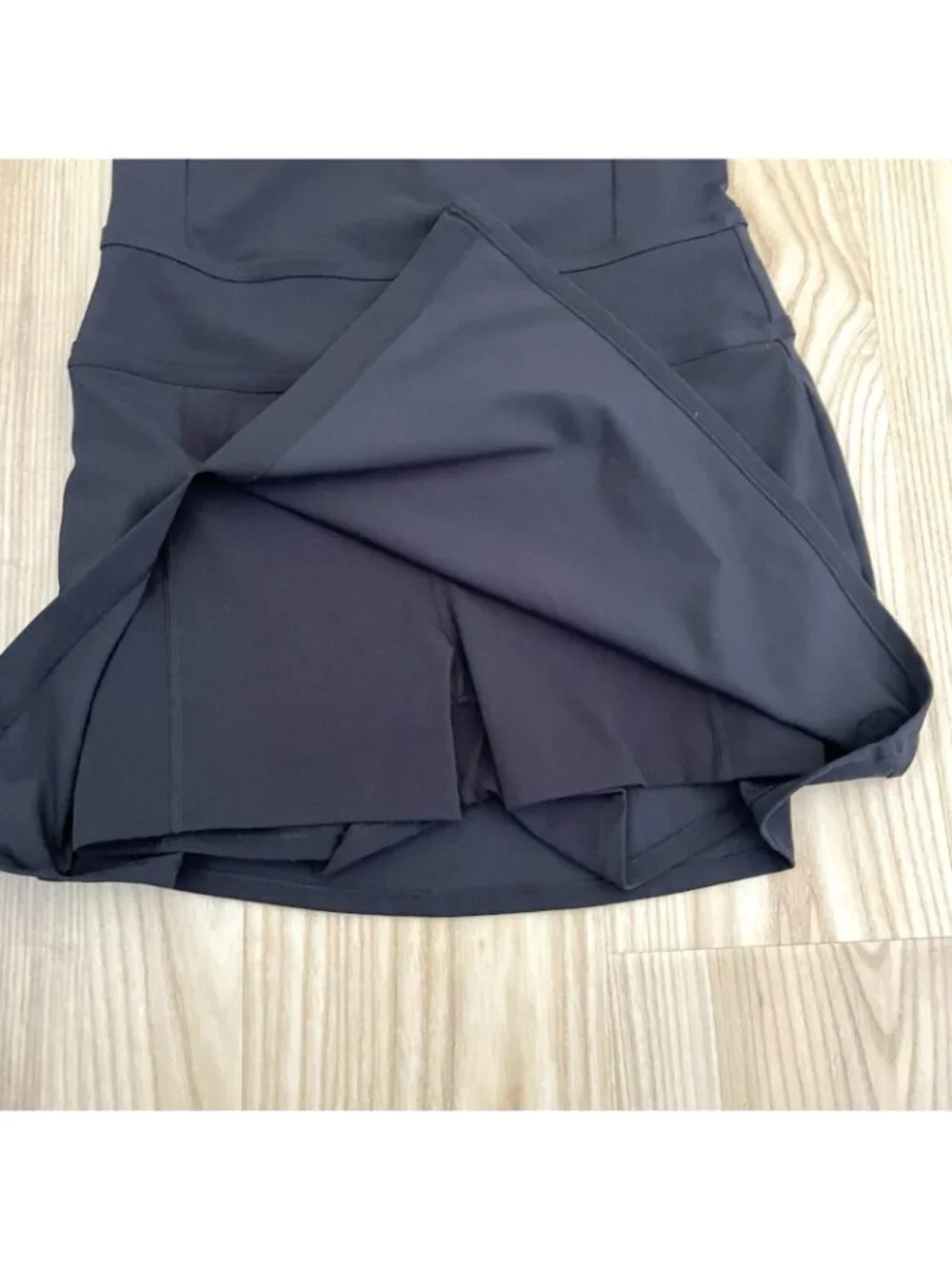 VUORI Romper Dress Active Stretch Pickleball Tennis Workout Black size Medium - Picture 4 of 9